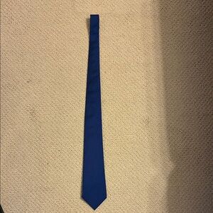Egon von Furstenberg Classic Blue Men's Tie. 100% silk.